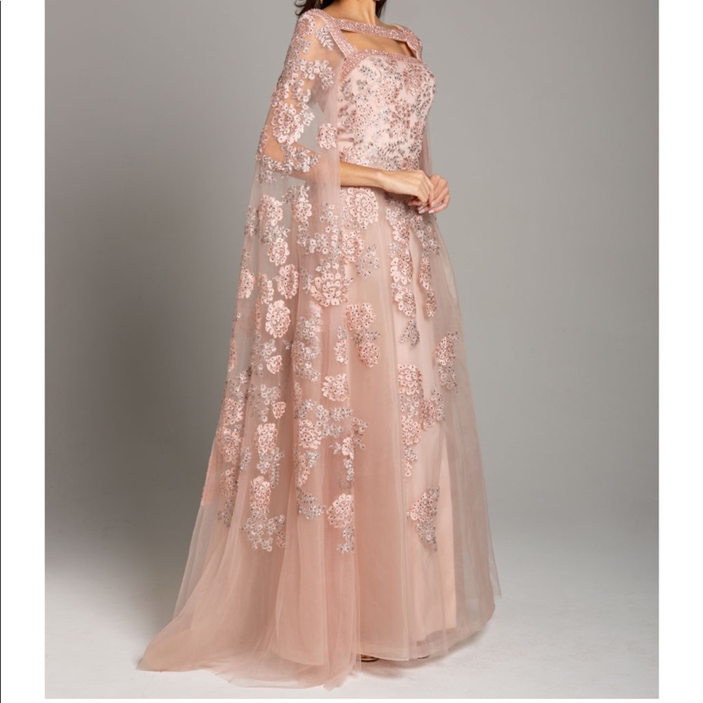 Gorgeous couture Lara gown statement dress